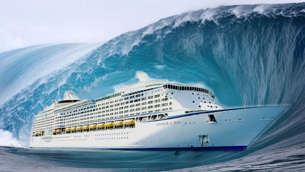 Metaphorisch: Das Meer steht für das Amazon-Vendor-Modell.
Das Kreuzfahrtschiff steht für den Produkthersteller.